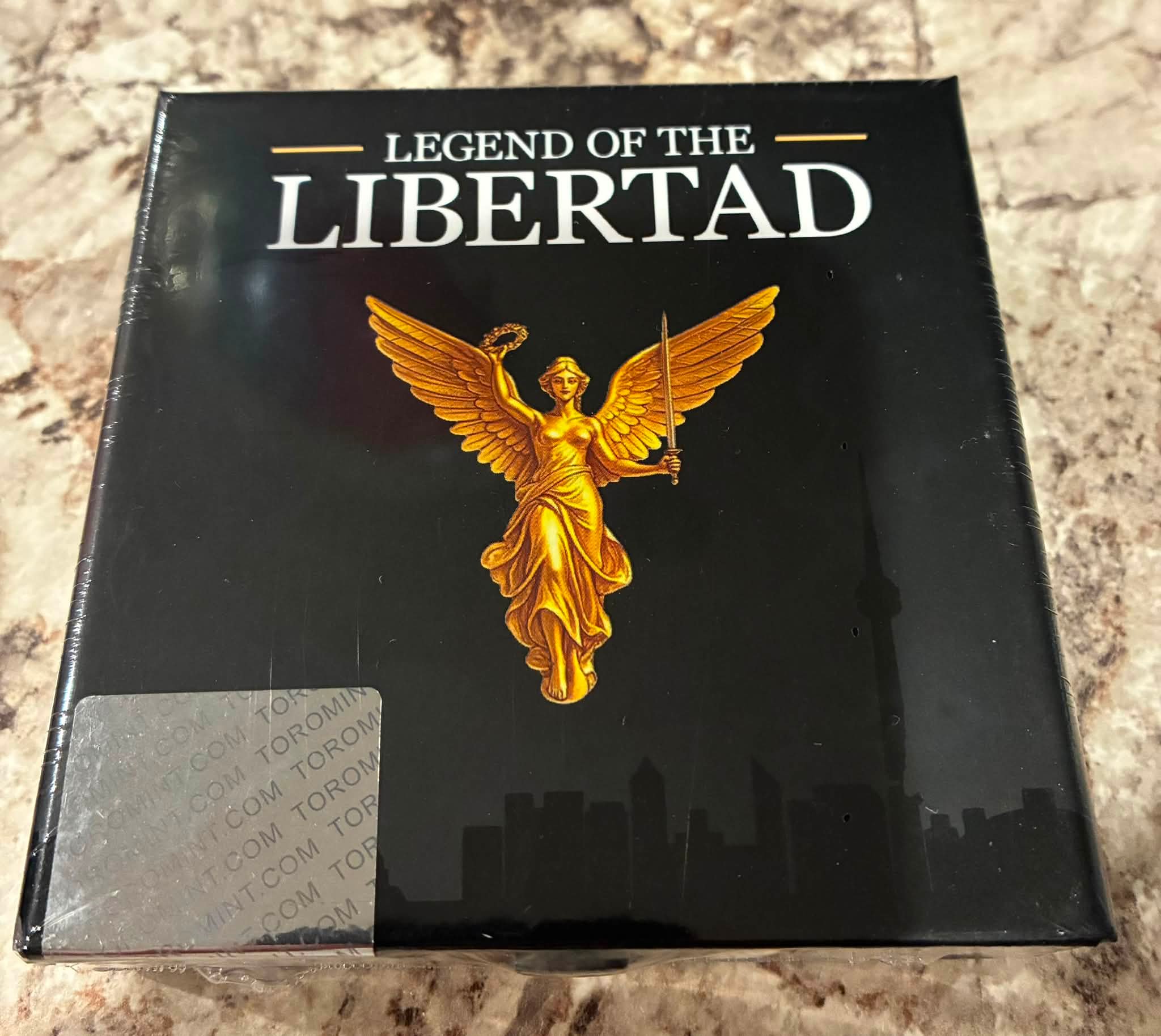 Sealed Legend of the Libertad Copper Coin for Auction