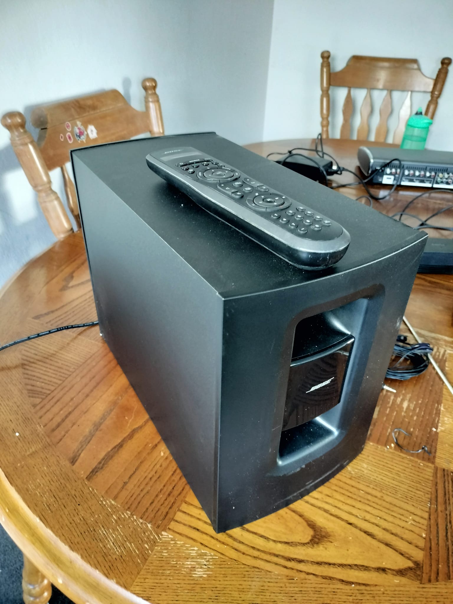 Bose 502BP “portable” sub, before and after returb.