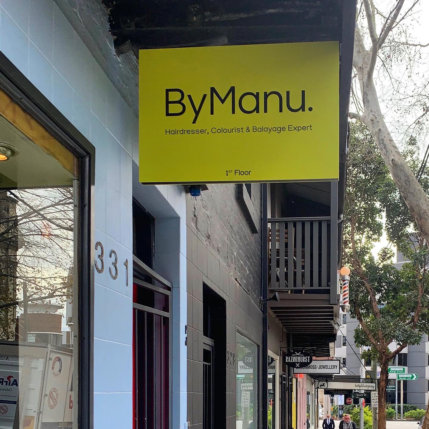 New signage for @hair.by.manu .... - Signwave Newtown