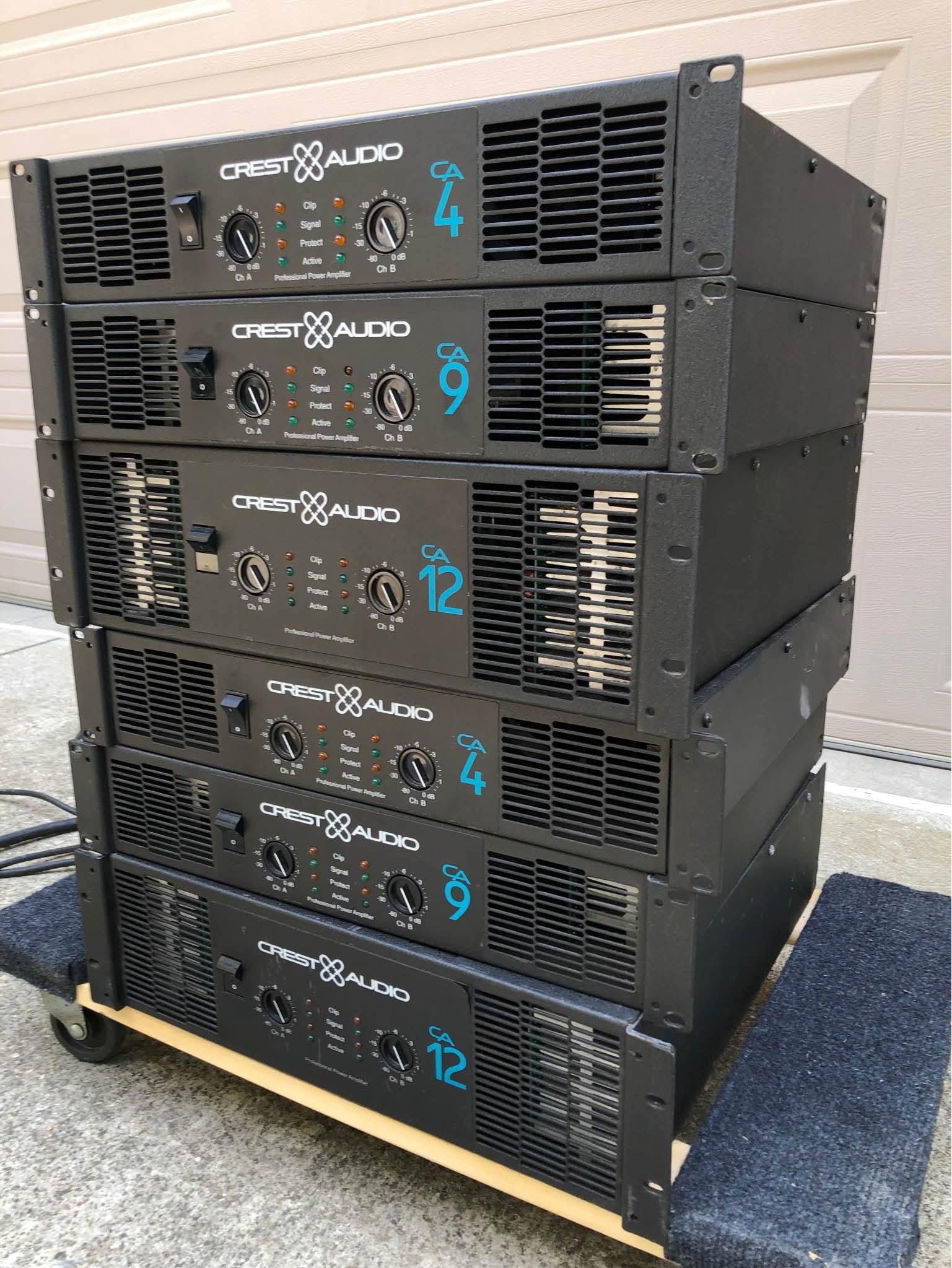 Crest Audio CA9 power Amplifier 0111 463915