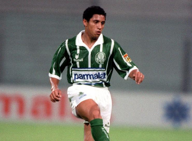 Roberto Carlos from the time he played for Uniao Sao Joao (1991-1993)