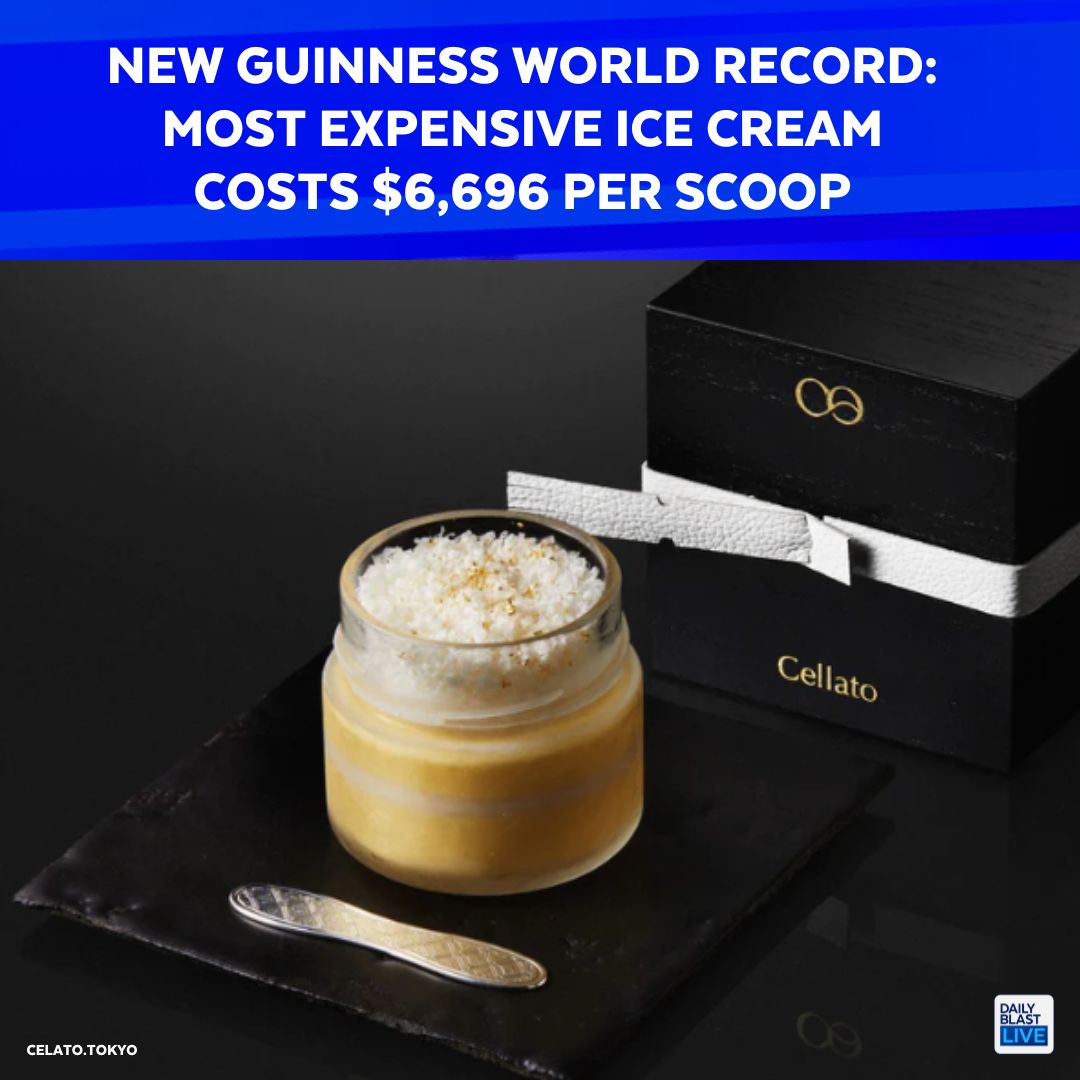 A Japanese ice cream company now holds... - Daily Blast LIVE | Facebook