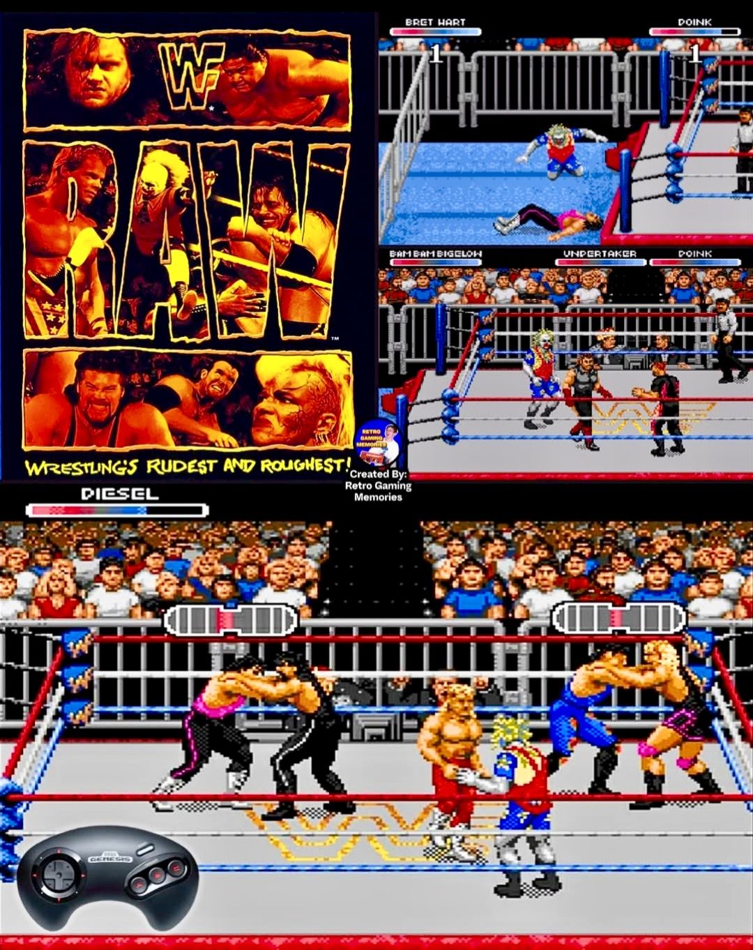 RING OF DESTRUCTION — 1995 Ring of Destruction: Slam Masters II is