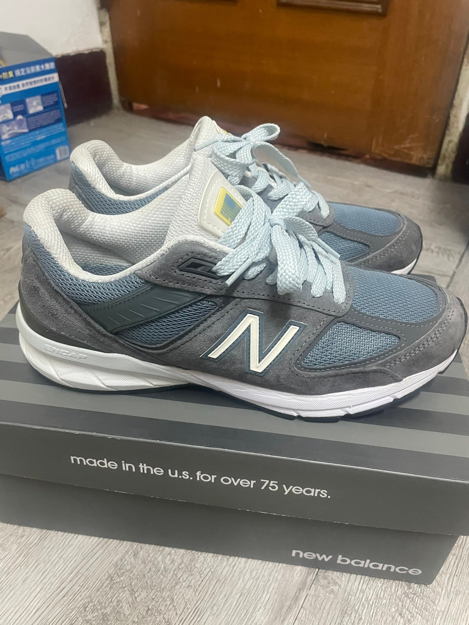 目的】：販售【商品】： New balance x beams ssz x ah. 990BE5 990V5 