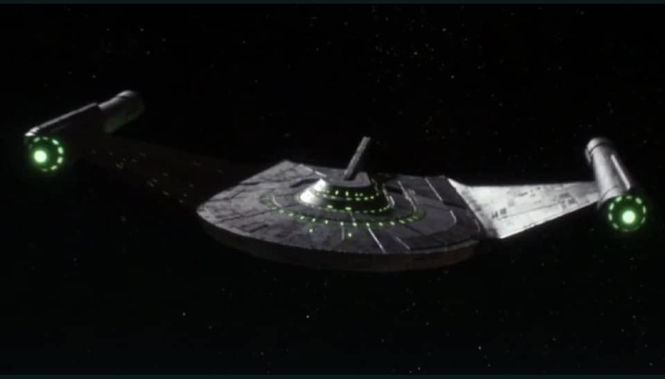 Original Romulan Bird of Prey in Star Trek: Picard