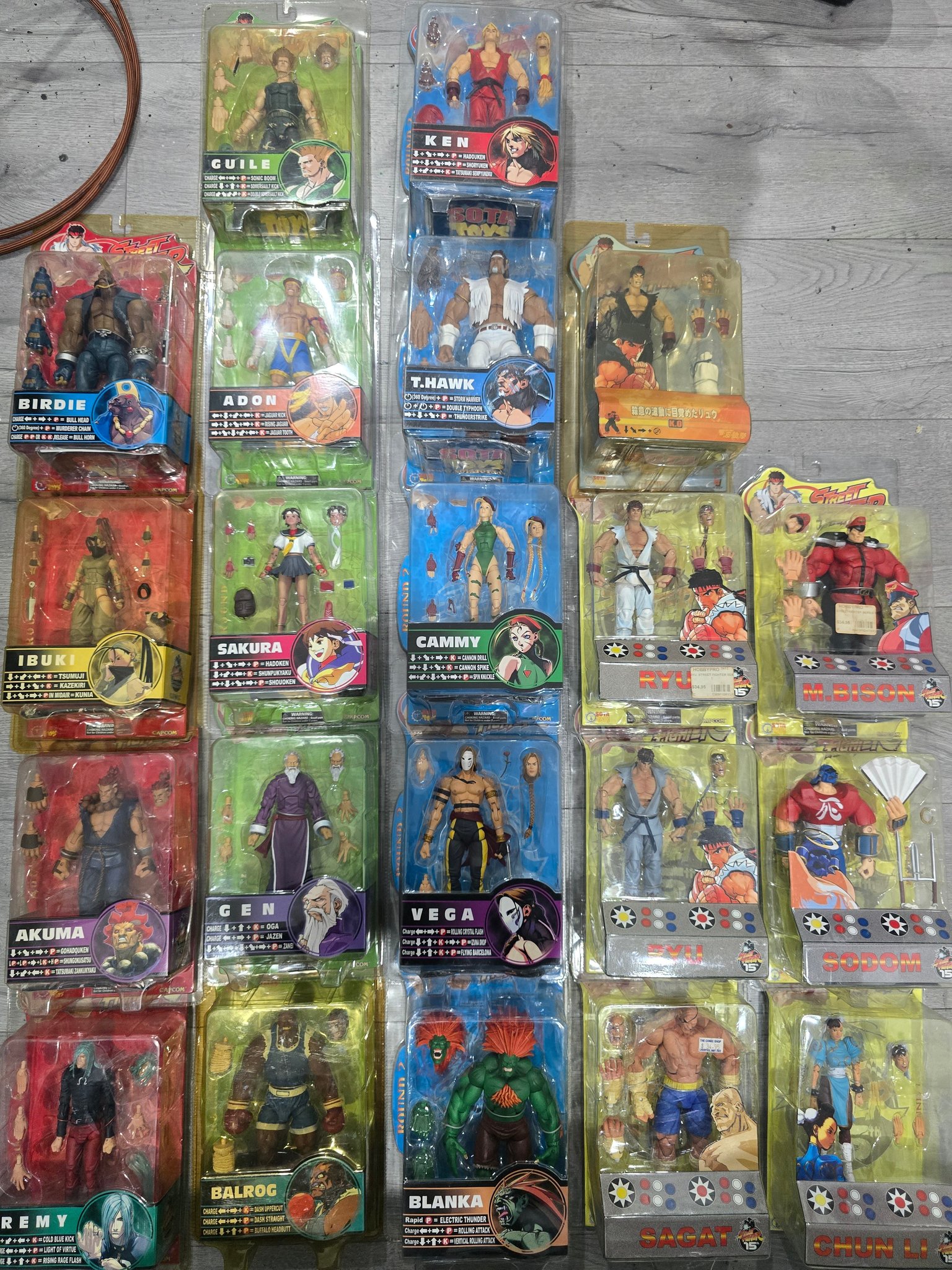 Sota collection almost complete GUILE Гплае BIRDIE ・·四機場 