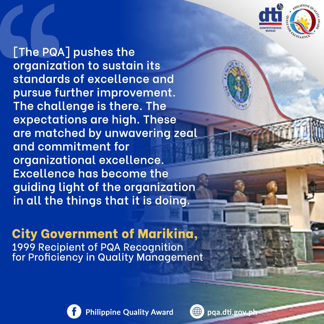 The City... - Philippine Quality Award (PQA) Program