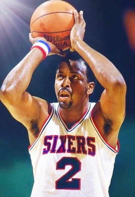 The Sixers are retiring the late Moses Malone's number. -3x MVP