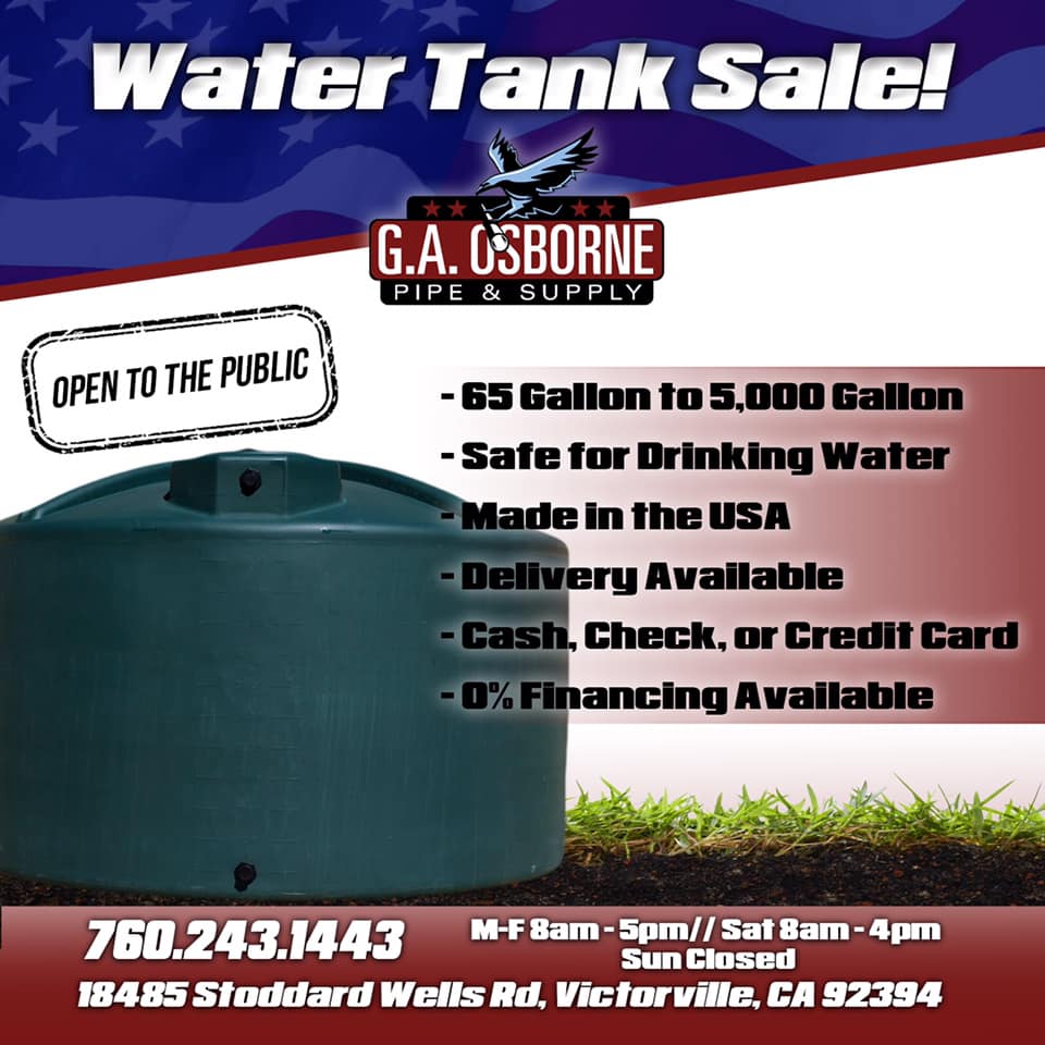 G.A. Osborne Pipe and Supply Victorville, California Facebook