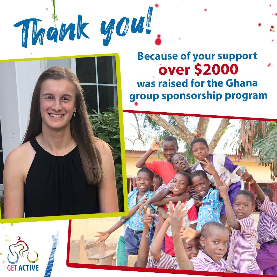 A big THANK YOU to everyone who... - Get Active for Ghana