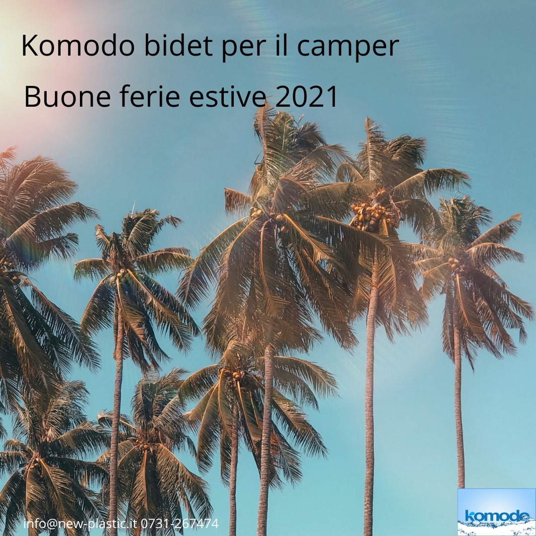 Bidet per camper Komodo - miscelatore acqua calda