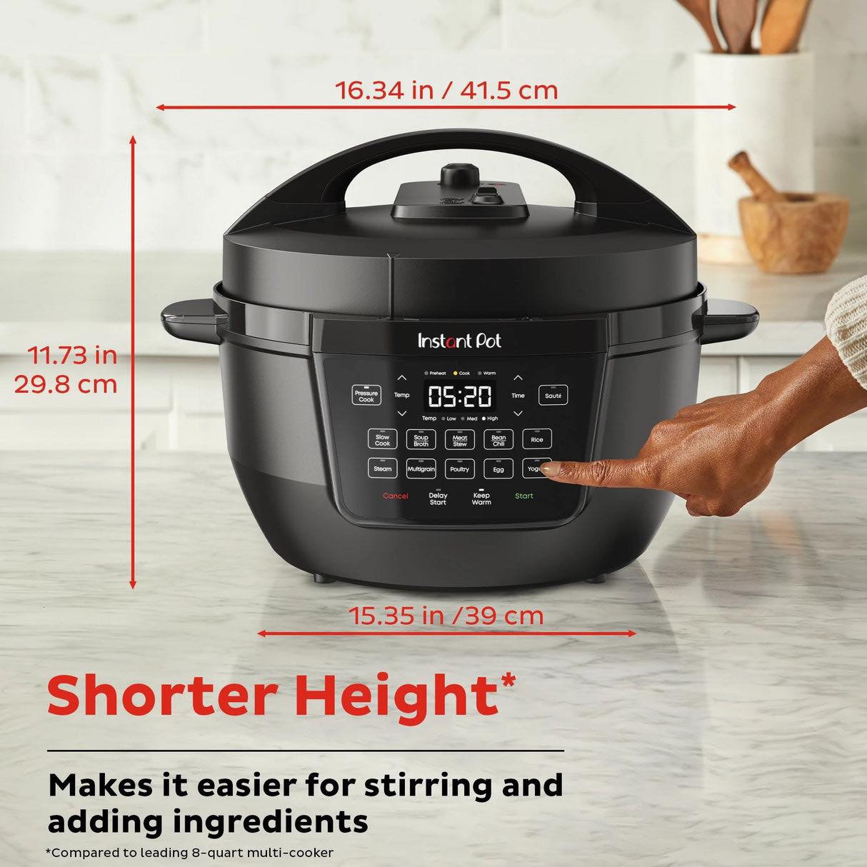 Instant Pot® Community | Could anyone please share the exact dimensions ...