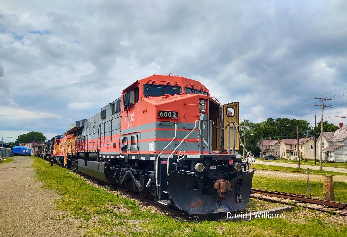 My photos of GECX 6002!! Shot today at North East PA