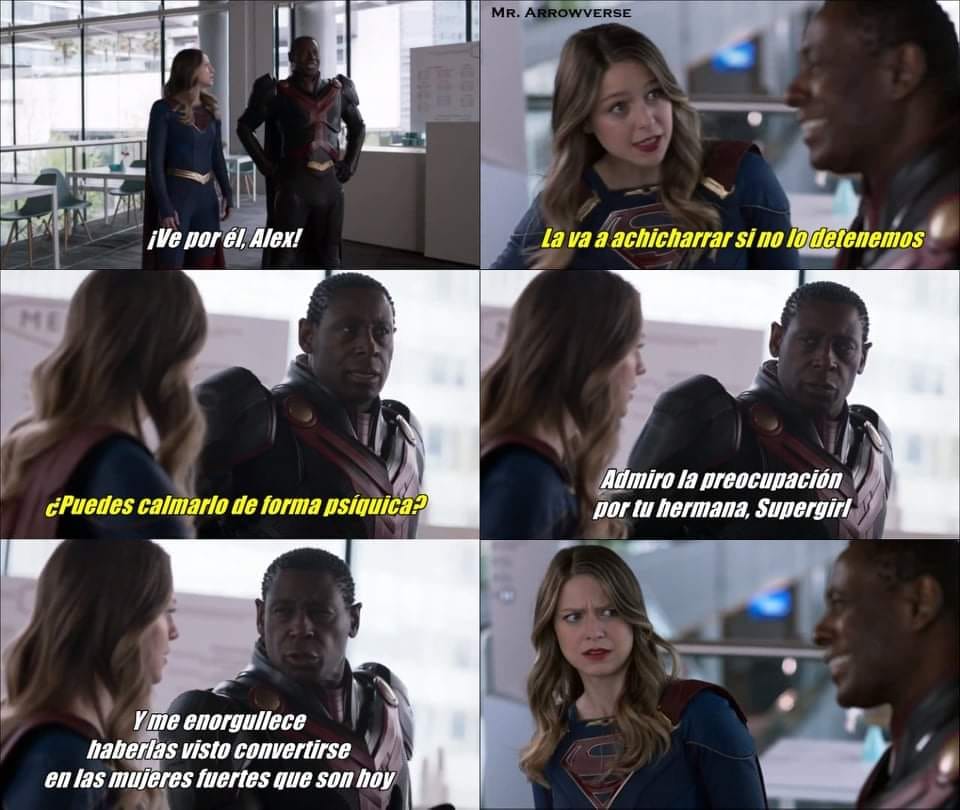 Mr. Arrowverse - La cara de Kara 😂 | Facebook