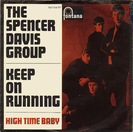 The Spencer Davis Group - “Keep On Running”, Live on YLE