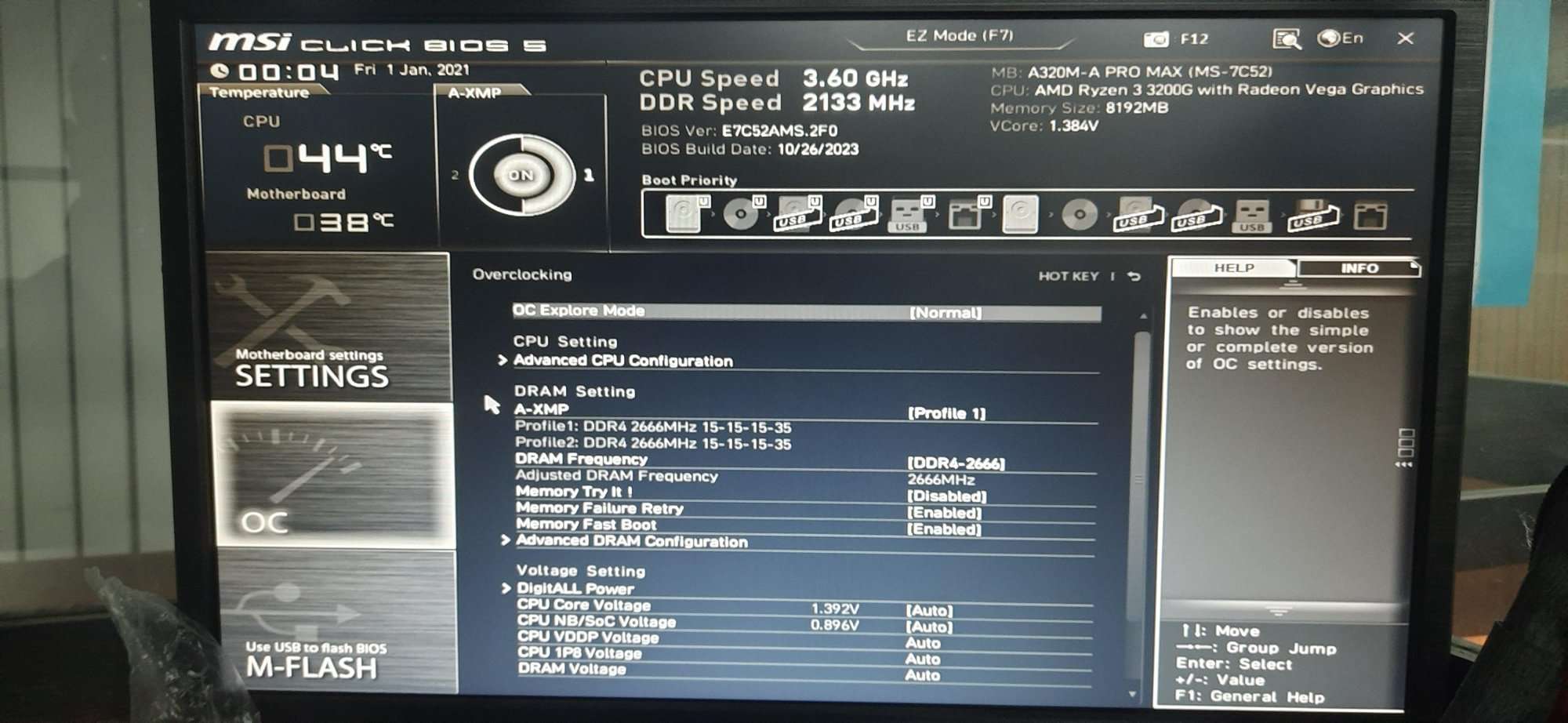 Does that mean the frequency of my ram is of 1064 ?