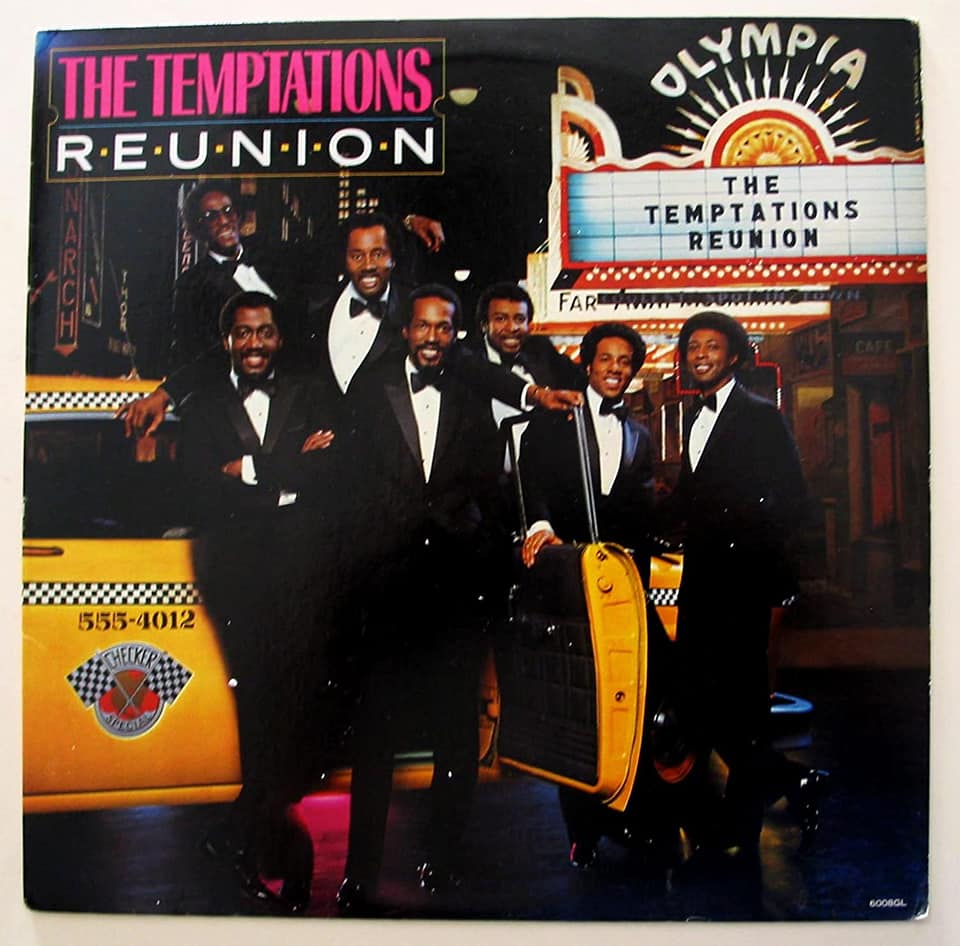 Vintage Temptations Reunion Tour concert poster