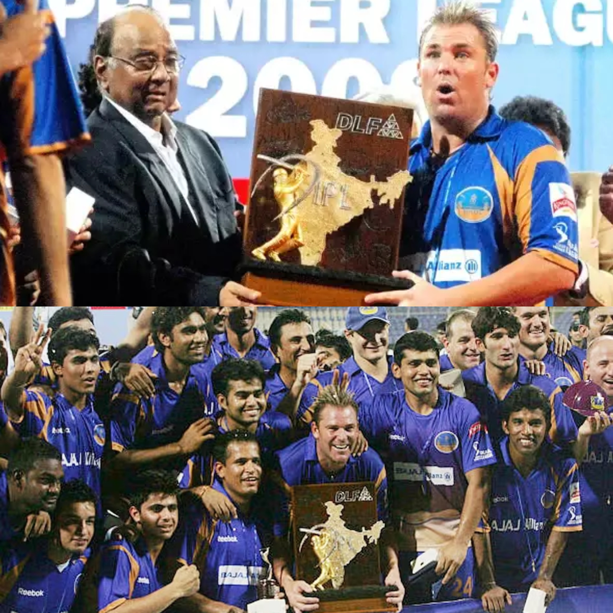 CricTracker India - #OnThisDay in 2008, Rajasthan Royals won the ...