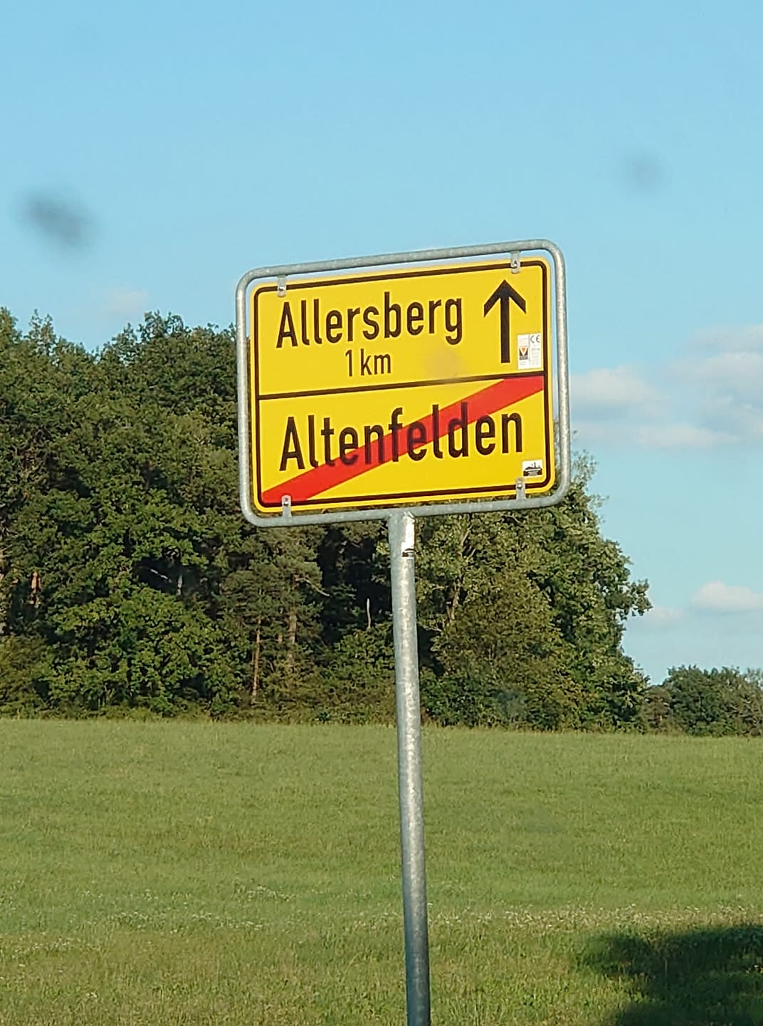Allersberg unsere Heimat... | Ist die Straße von Altenfelden nach ...