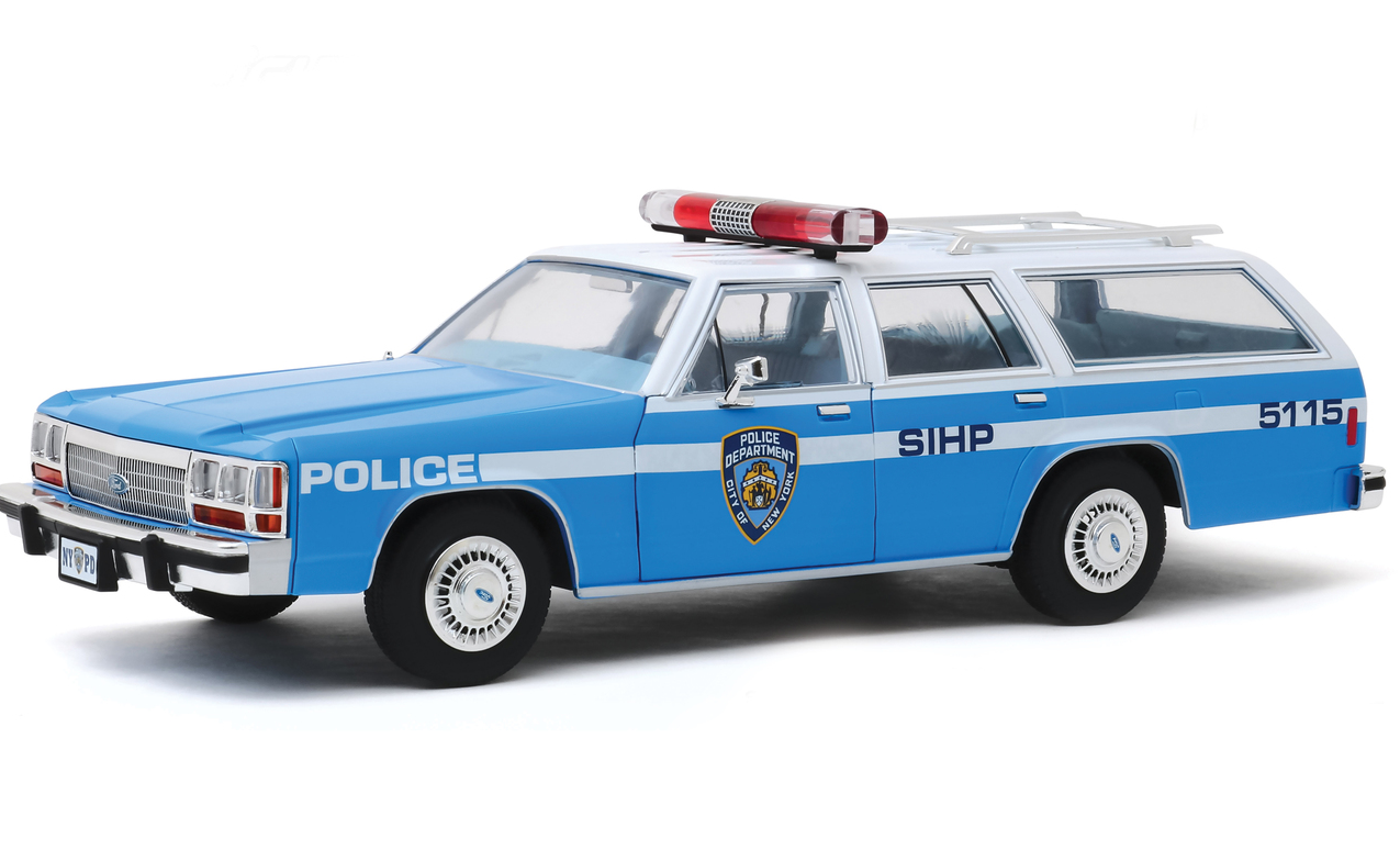 New NYPD Ford Crown Vic die-cast model from Greenlight