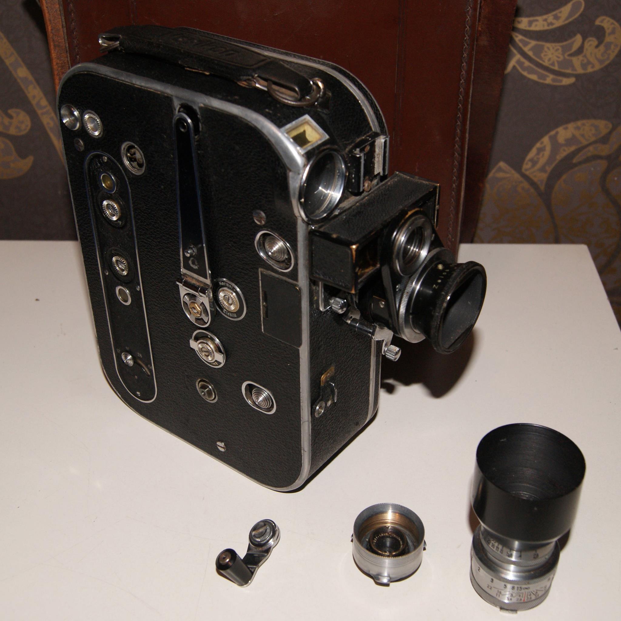 🎥Zeiss Ikon Movikon K 16mm camera (1938) 🇩🇪 🎞K16 -> Kodak