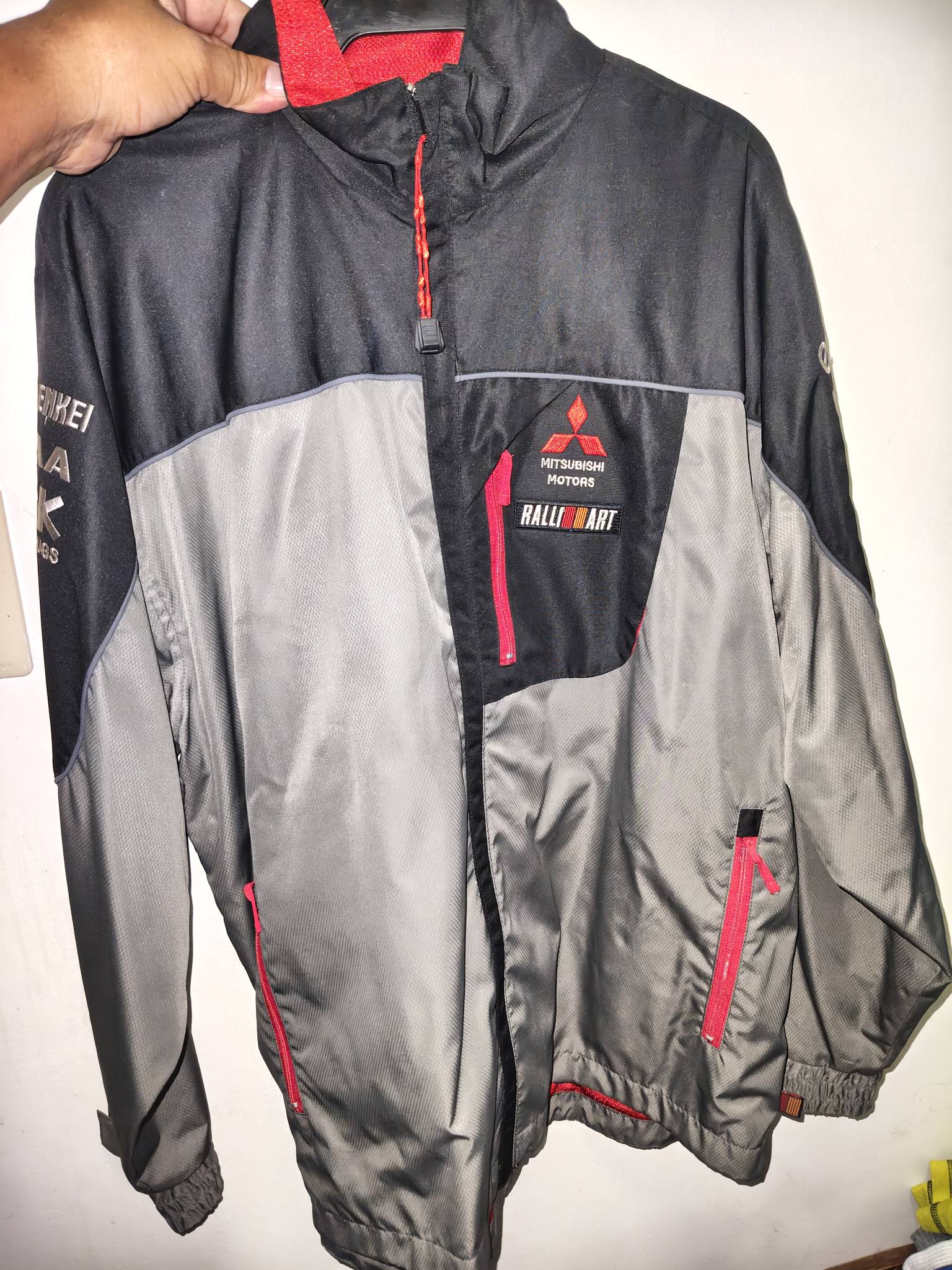 RALLIART JACKET, MIEV JACKET & RALLIART NAPSACK BAG FOR SALE