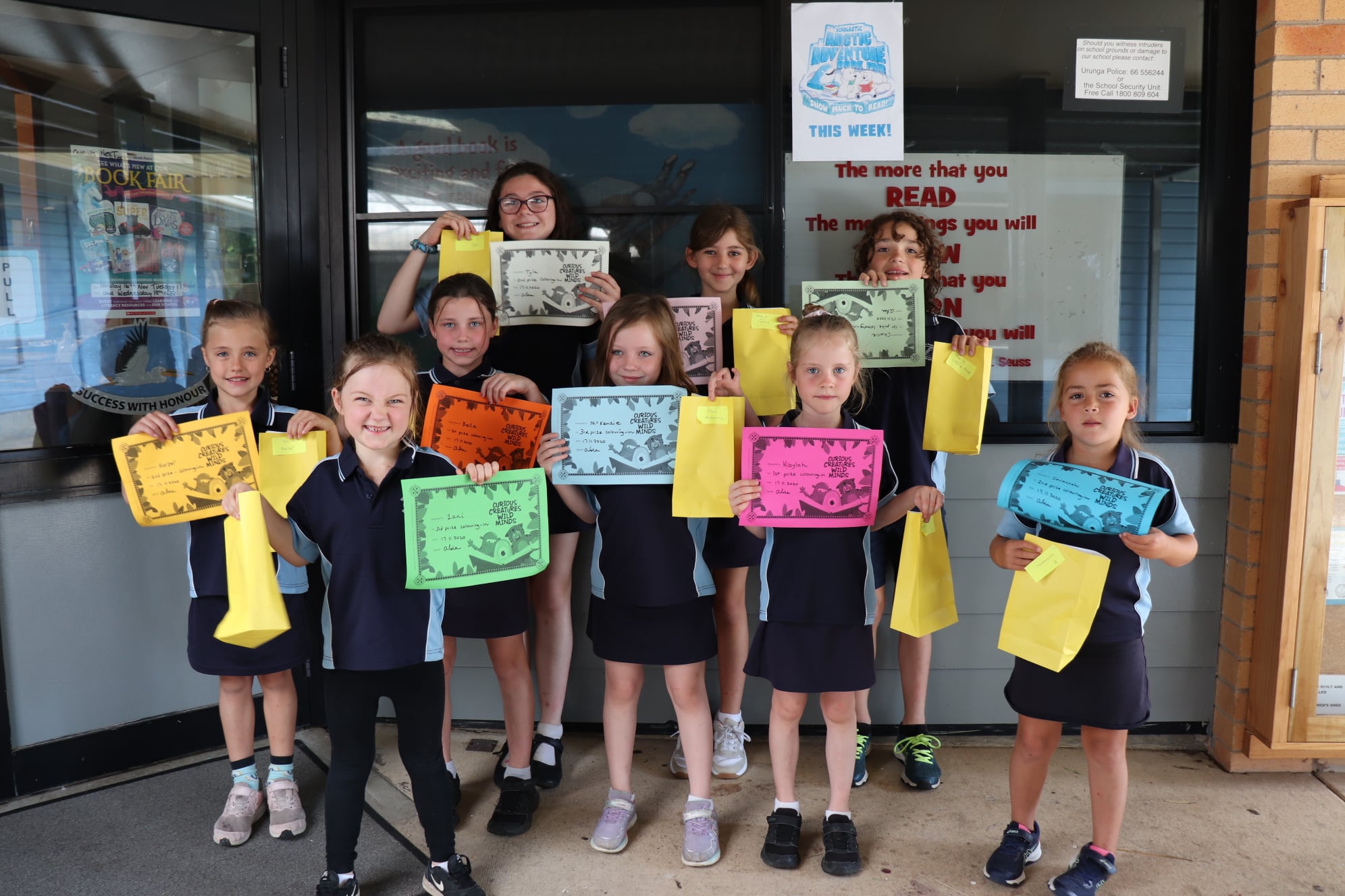 Congratulations to the colouring... - Urunga Public School | Facebook