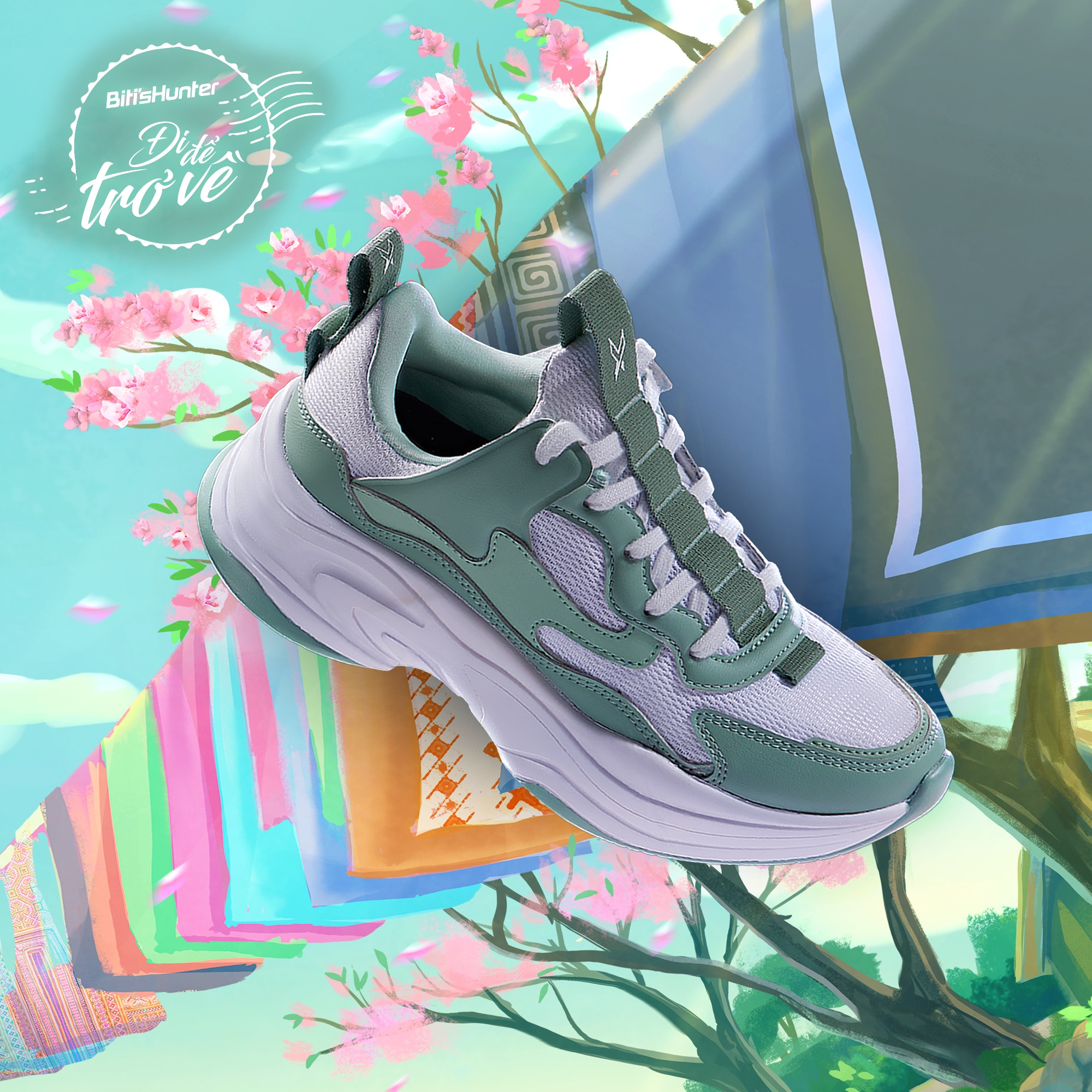 Bitis Hunter - Giày Thể Thao Nữ Hunter X Dune 👟DSWH10701XLC I 35 - 39 I ...
