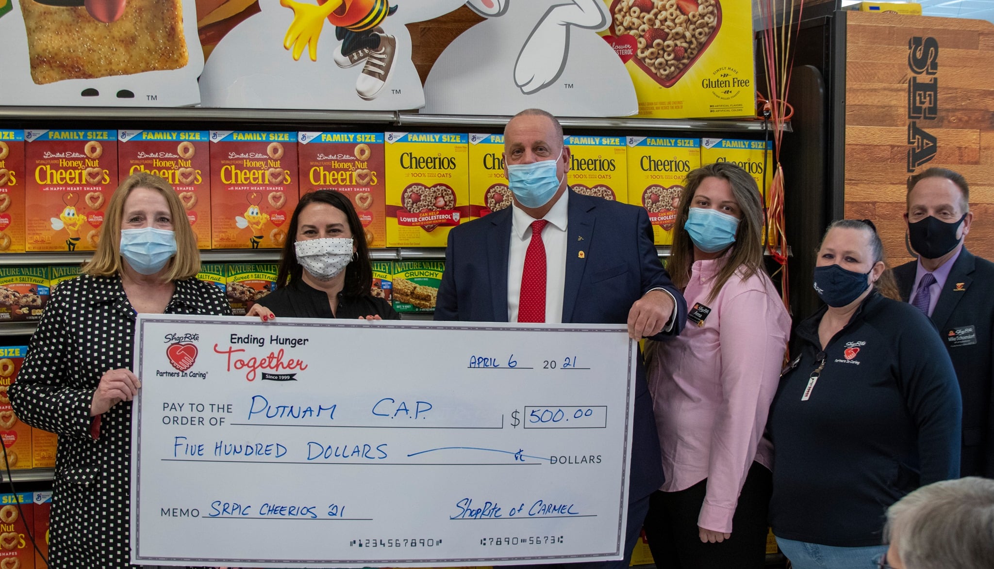 WestCOP - WestCOP's Putnam CAP received a $500 donation... | Facebook