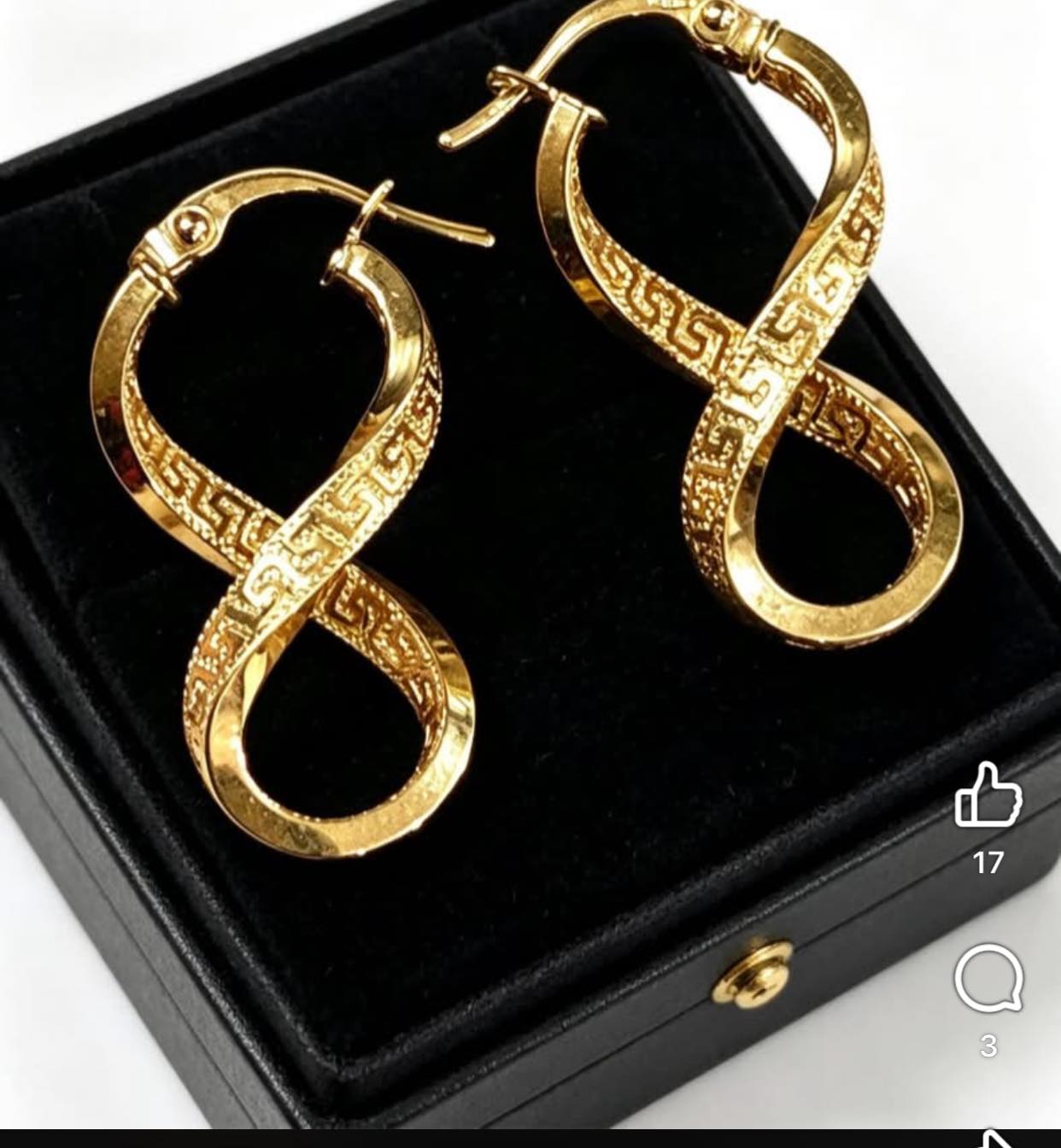PTPA FENDI INFINITY EARRINGS