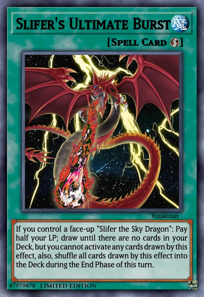 yugioh cards slifer Yu-Gi-Oh! - the Sky Dragon LC01-EN002 Sl ifer the Sky Dragon and Egyptian God Deck Draw of Fate (Yugioh Egyptian
