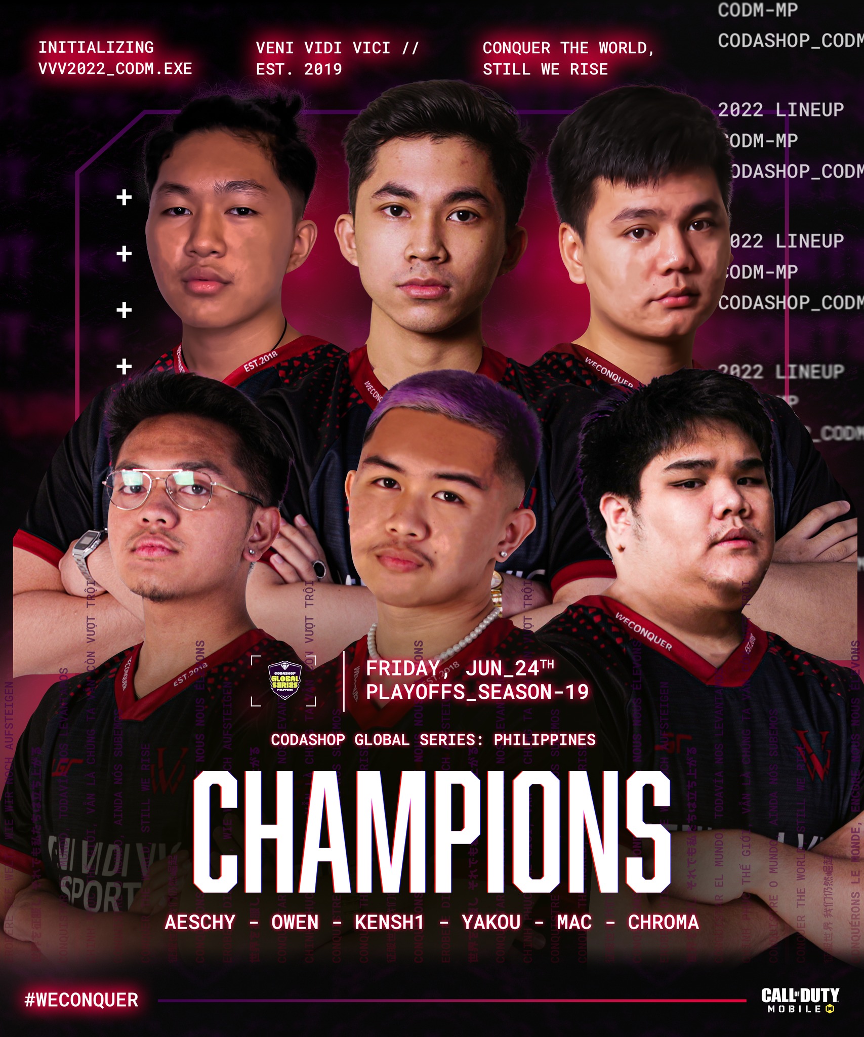 VVV Esports - [CODM-MP] First time for a long time 🏆 We've... | Facebook