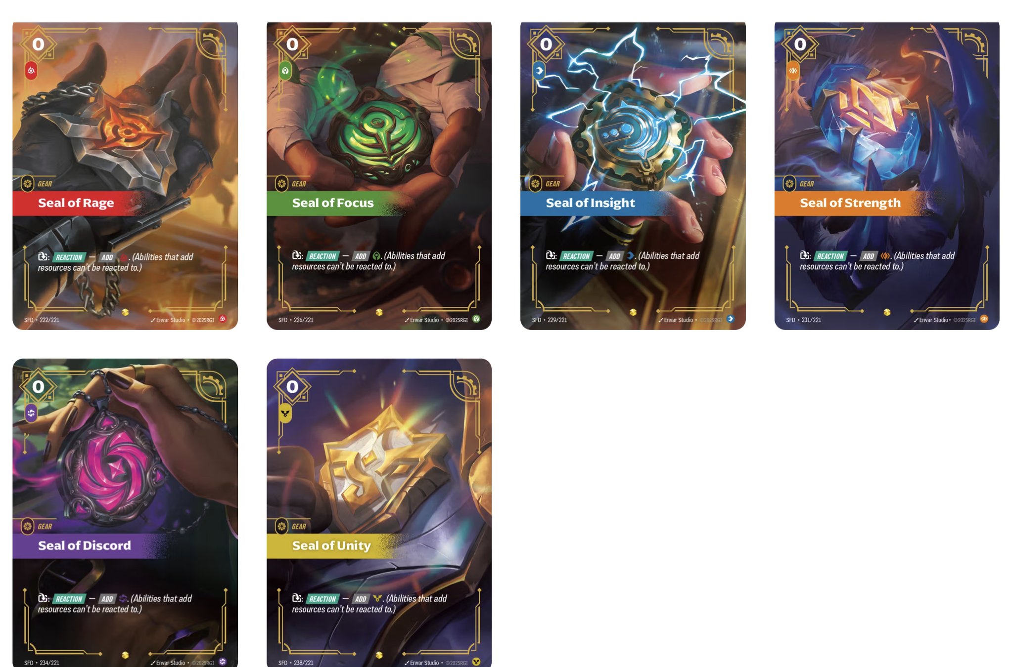 Who bought all the purple seals in Riftbound League of Legends TCG?