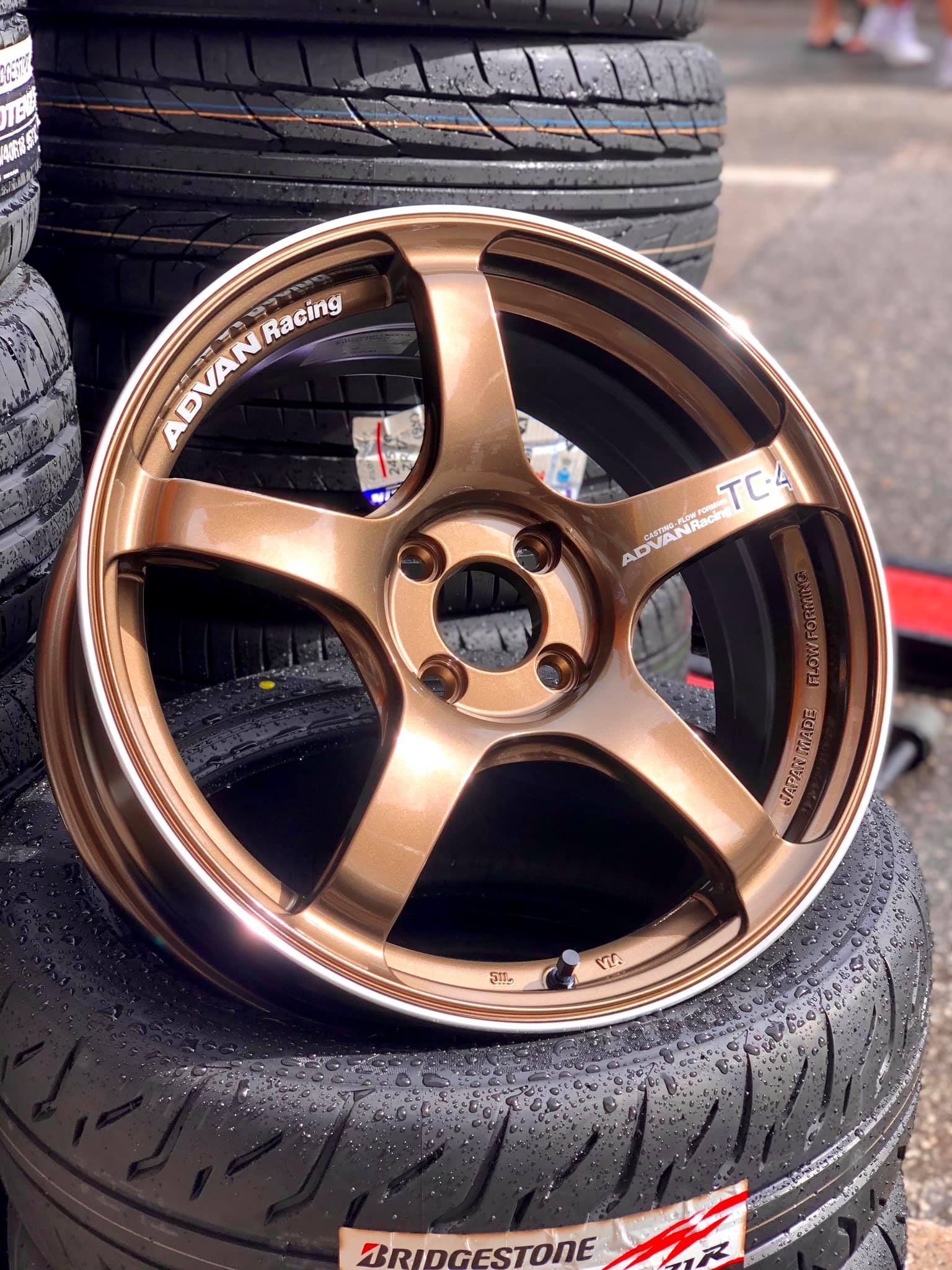 Umber bronze advan tc4 ブロンズ Brand ADVAN Racing TC-4 for