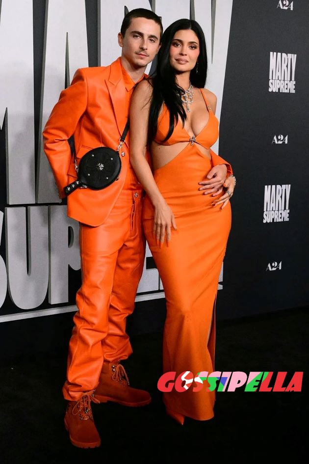 open lace back dress Orange Kendall Jenner Satin Strapless Dress Asymmetrical Prom Red Carp   Hoprom
