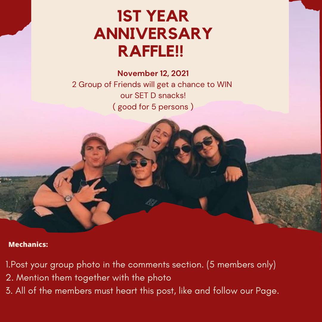 📢 1ST ANNIVERSARY RAFFLE‼️... - Teacup Time 奶茶 - Toril | Facebook