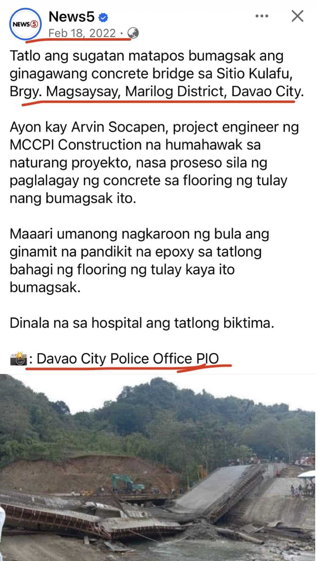 Benjie Jr. - MARAMING SALAMAT TATAY DIGONG SA’YONG BUILD, BUILD, BUILD ...
