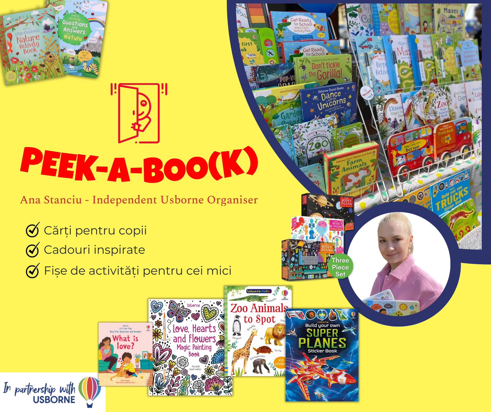 PEEK A BOOK - Independent Usborne Organiser