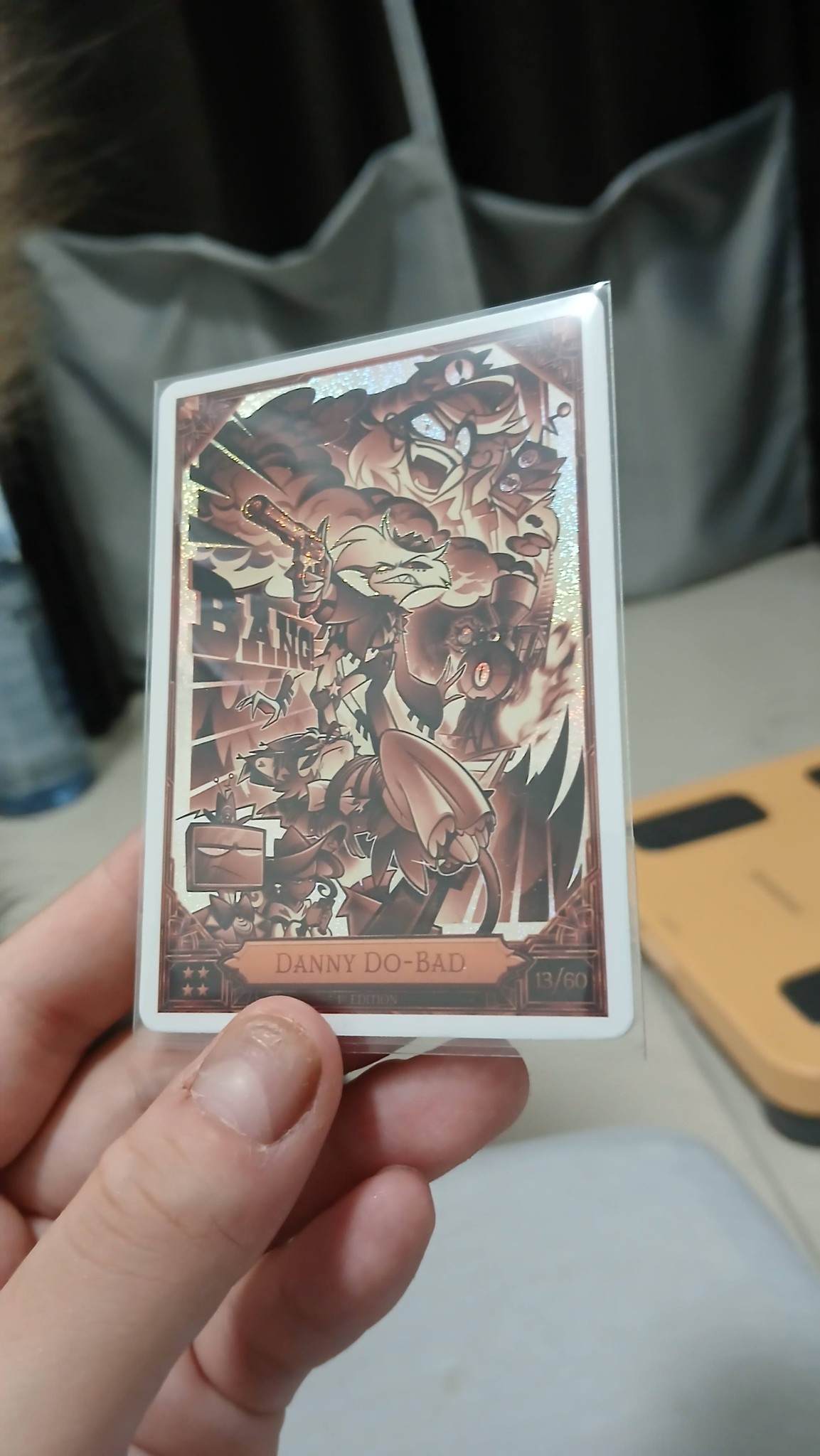Danny Do Bad 1st Edition FOIL Rare Hazbin Hotel Season 2 trading