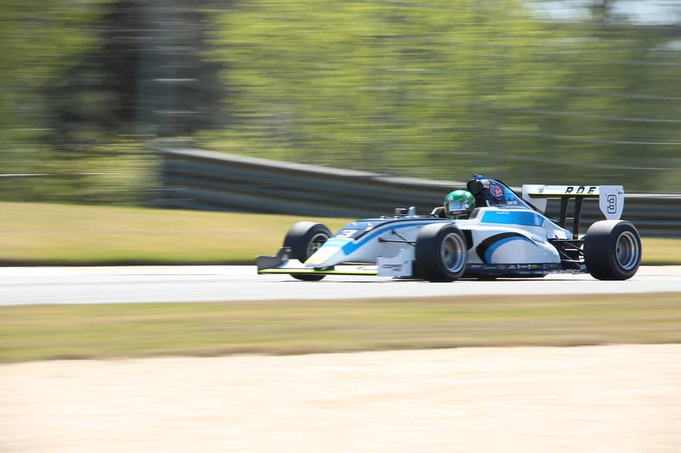 James Roe Jr - Day 1 of the official Road to Indy series...