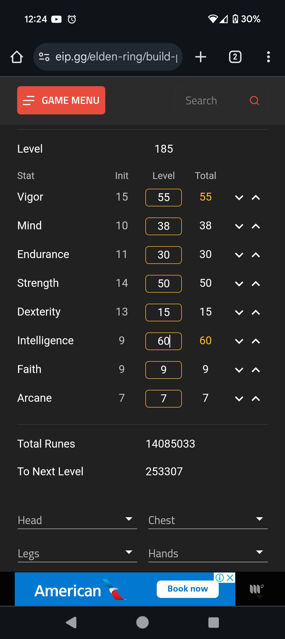 Elden Ring - Tarnished Posting | Thinking of this stat spread for a str ...