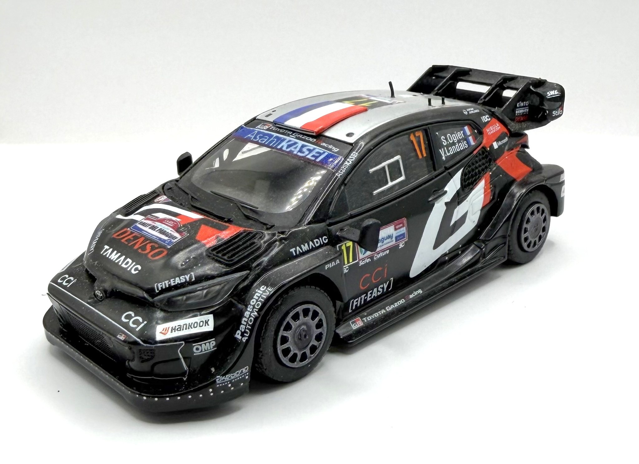 IXO 1/43 Toyota GR Yaris Rally1 Monte Carlo 2026 samples from IXO