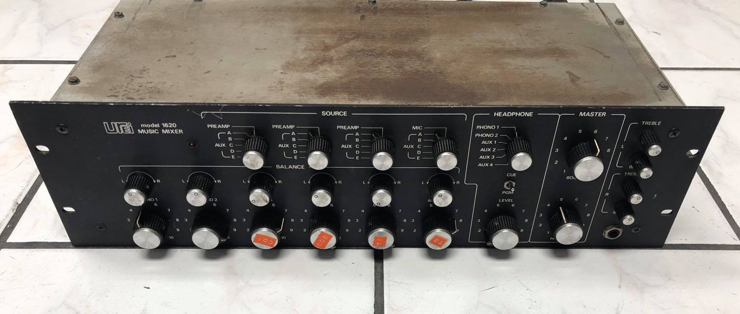 Urei 1620 mixer rebuild and upgraded for a client.