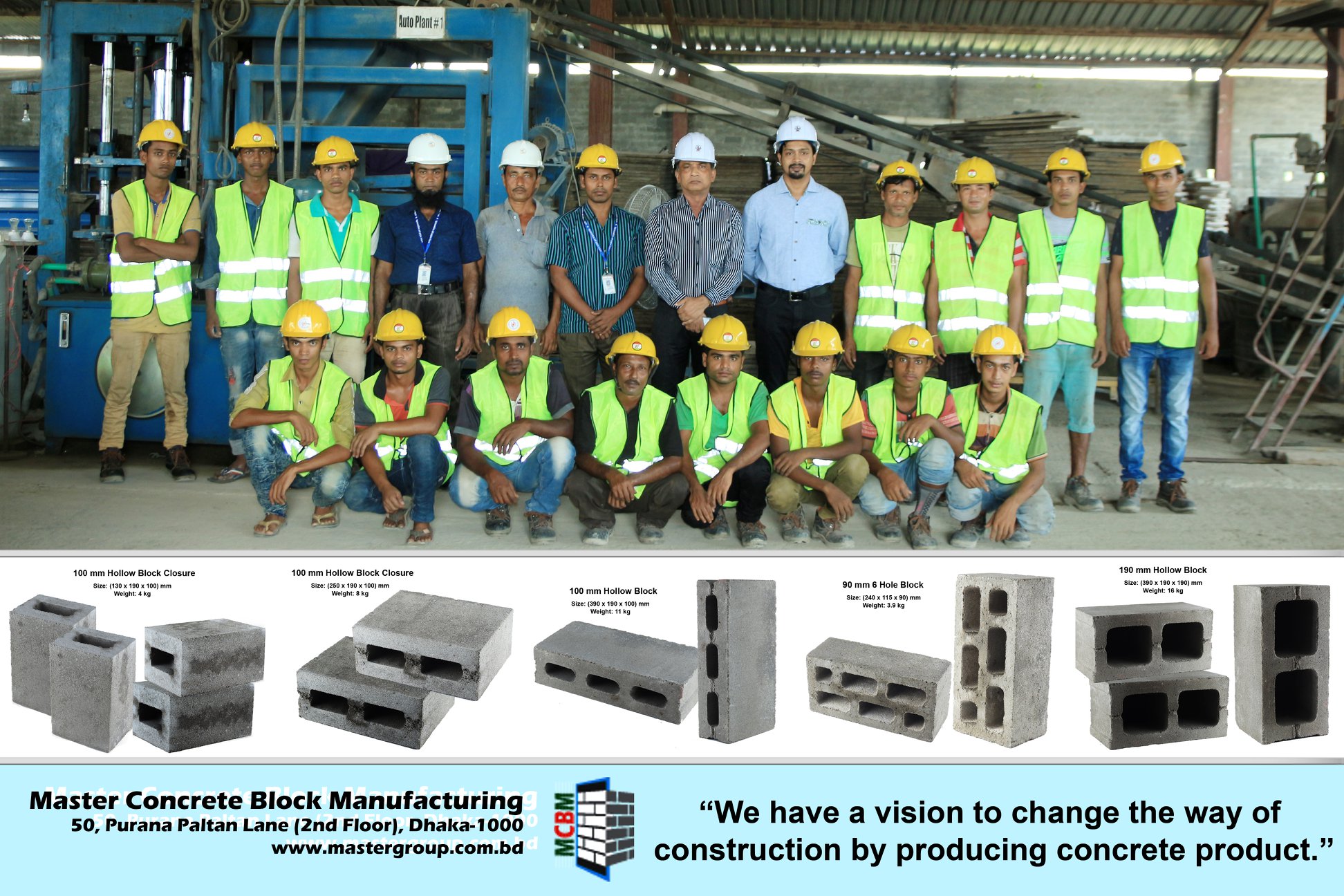 Master Concrete Block Manufacturing