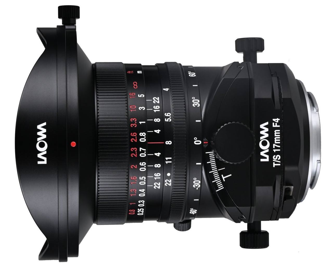 Venus Optics Laowa 17mm f/4 Zero-D tilt-shift lens officially