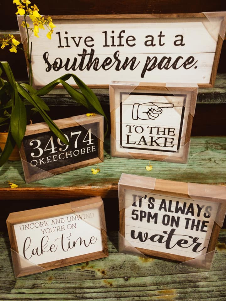 🏡 All New Rustic Signs 24x8... - Fast Break Bait & Tackle | Facebook