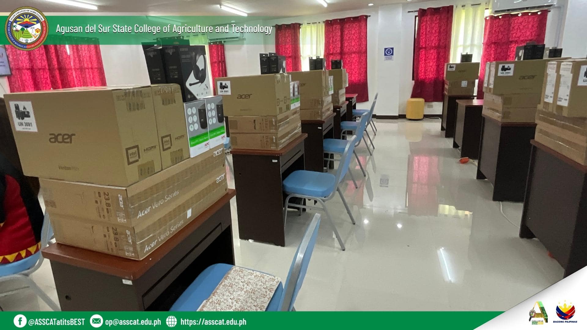 LOOK | TURN-OVER CEREMONY OF COMPUTER UNITS FOR ASSCAT E-LIBRARY BY ...