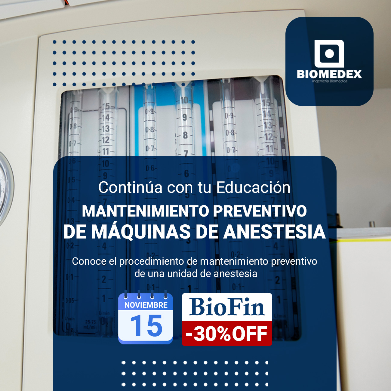 Biomedex - Al finalizar el curso, conocerás las pruebas...