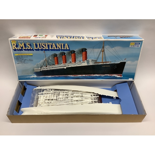 Gunze Sangyo 1:350 R.M.S. Lusitania model kit for sale