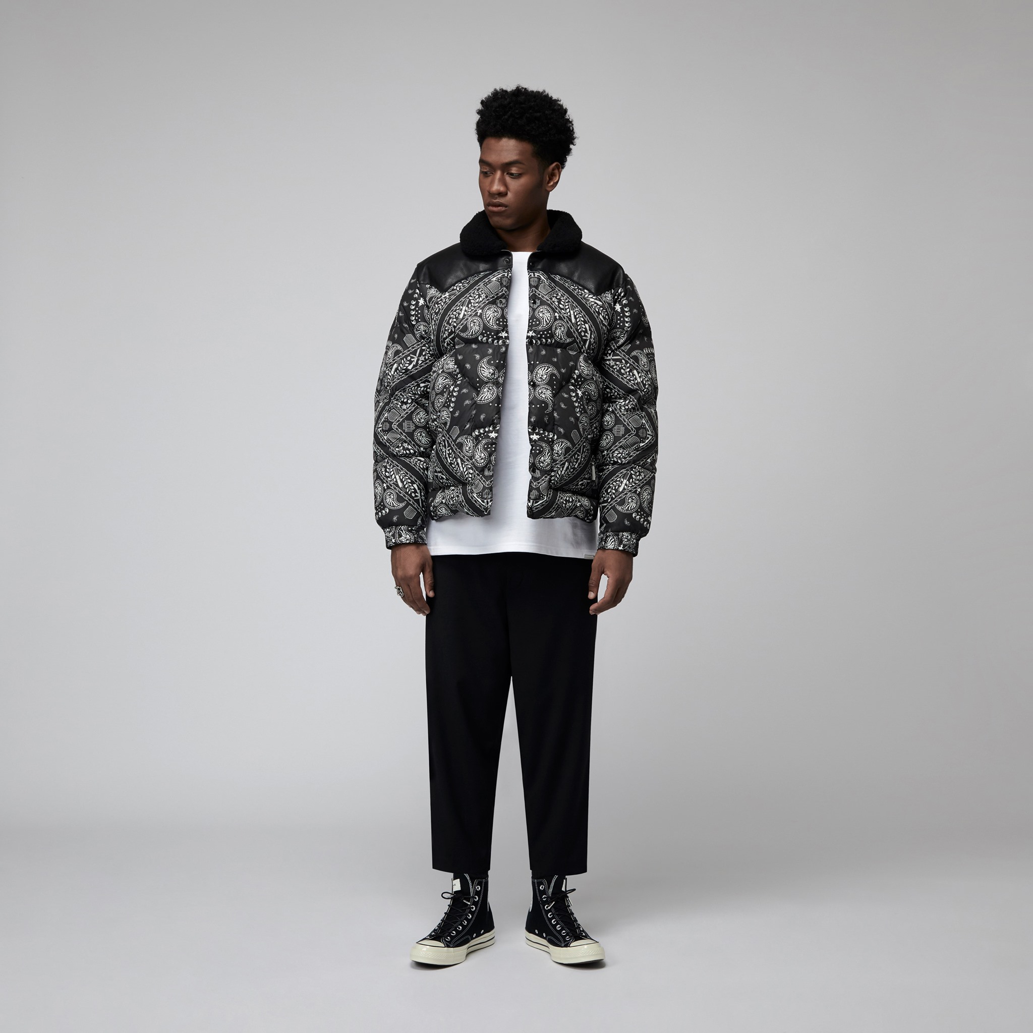 BAPE® BLACK x Rocky Mountain Featherbed and BAPE® BLACK x foot the